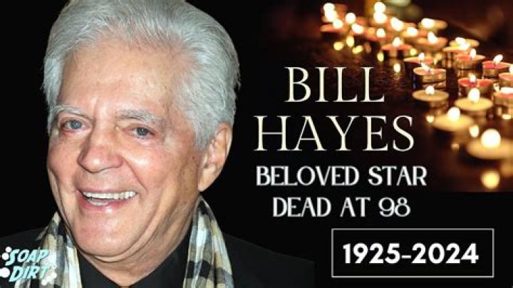 Bill Hayes Death Cause And Obituary, Bill Hayes Passed Away At 98 - SarkariResult