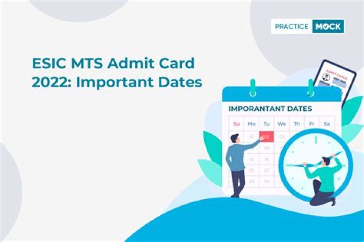 ESIC MTS, UDC Admit Card 2022 Phase III Exam Date For UDC & Steno