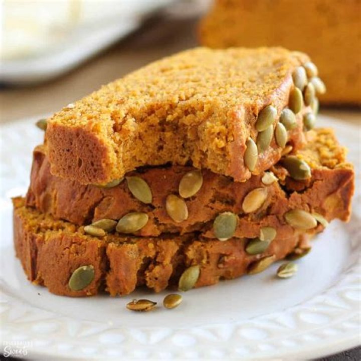Healthy Pumpkin Bread - Celebrating Sweets