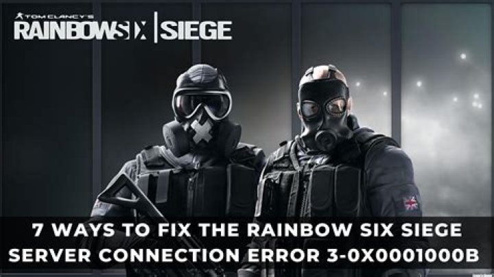 How to Fix / Solve Rainbow Six Siege Server Connection Error 3-0x00050001 - SarkariResult