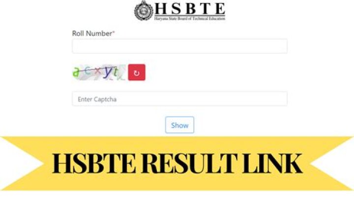 HSBTE Result 2022 - 2023 hsbte.org.in Result OF Dec-2016 Polytechnic Check