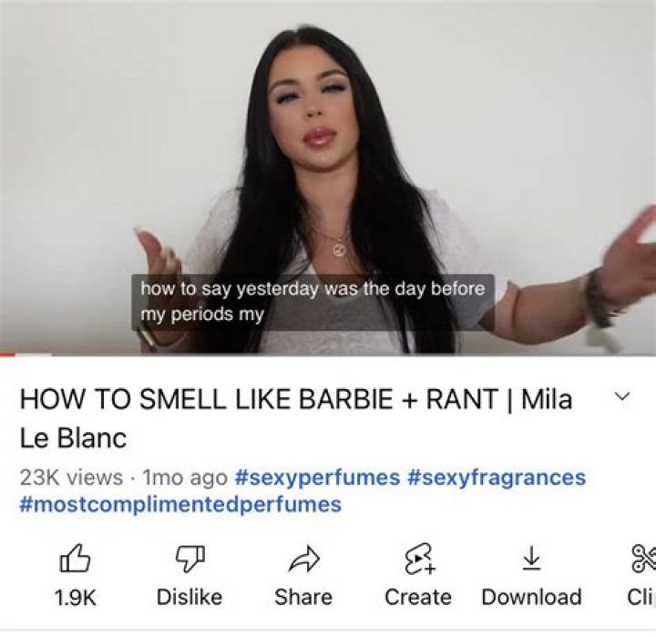 Mila Le Blanc Youtuber overview