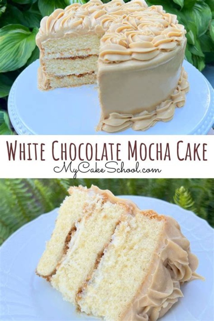 Mocha Cake - Celebrating Sweets