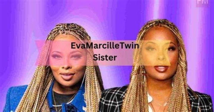 Who is the American Actress, Eva Marcille Twin Sister?
